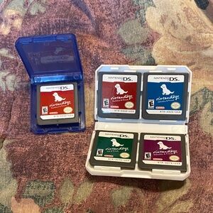 Nintendo DS Nintendogs Game Cartridge Collection